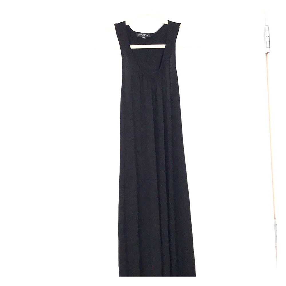 Lord and Taylor long maxi dress black